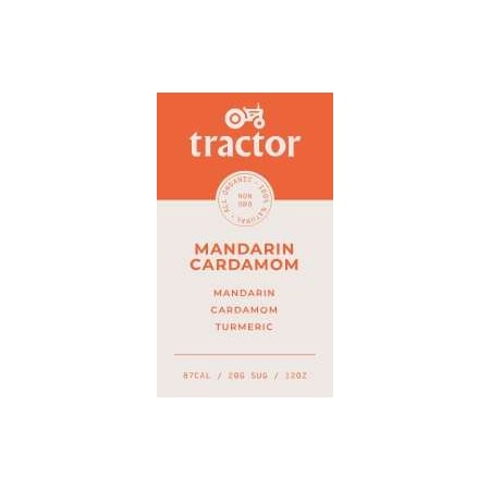 Tractor Beverage Co Tractor Mandarin & Cardamom Concentrate, PK12 6596